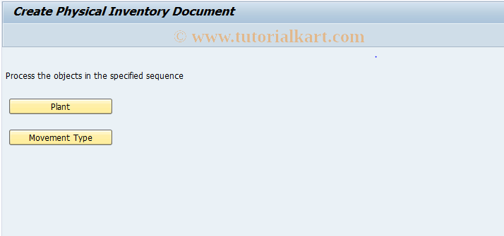 SAP TCode OMCC - Generate Phys.Invoice Document for Goods Mvmt