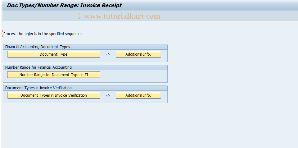 SAP TCode OMR4 - MM-IV Document Type/NK Incoming Invoice