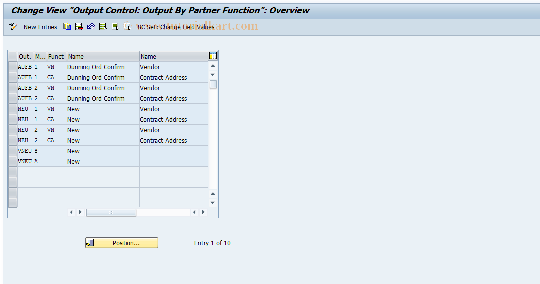 omth-sap-tcode-output-partner-outline-agreement-transaction-code