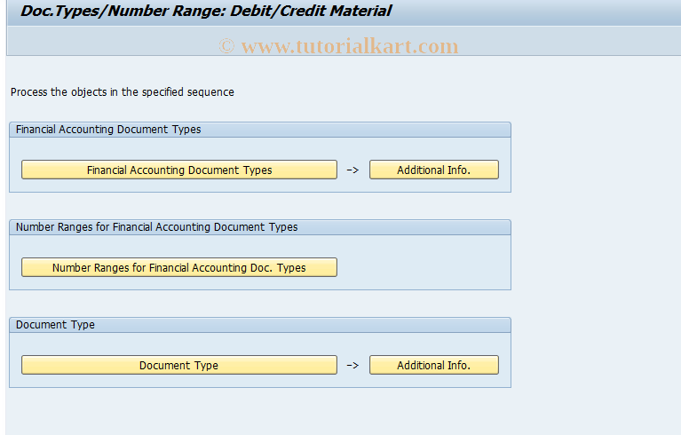 SAP TCode OMWA - C RM-MAT MW Document Type/F-up Csts.D/C