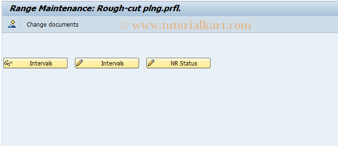 SAP TCode OP61 - Number range maintenance: ROUTING_3