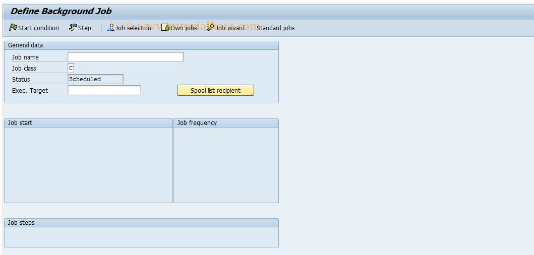 SAP TCode OPKW - Print shop papers