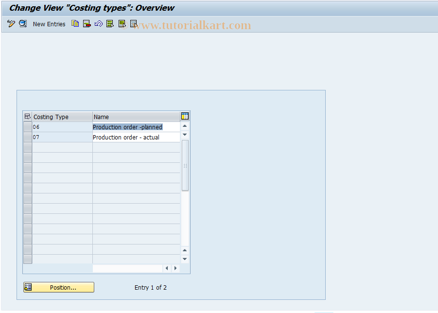 opm1-sap-tcode-costing-variants-production-order-transaction-code