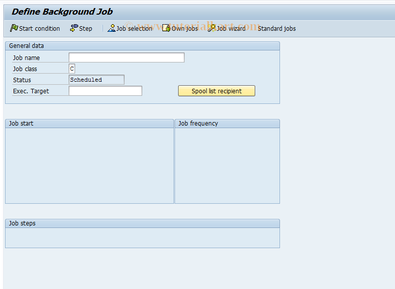 SAP TCode OPMJ - Determine progress values