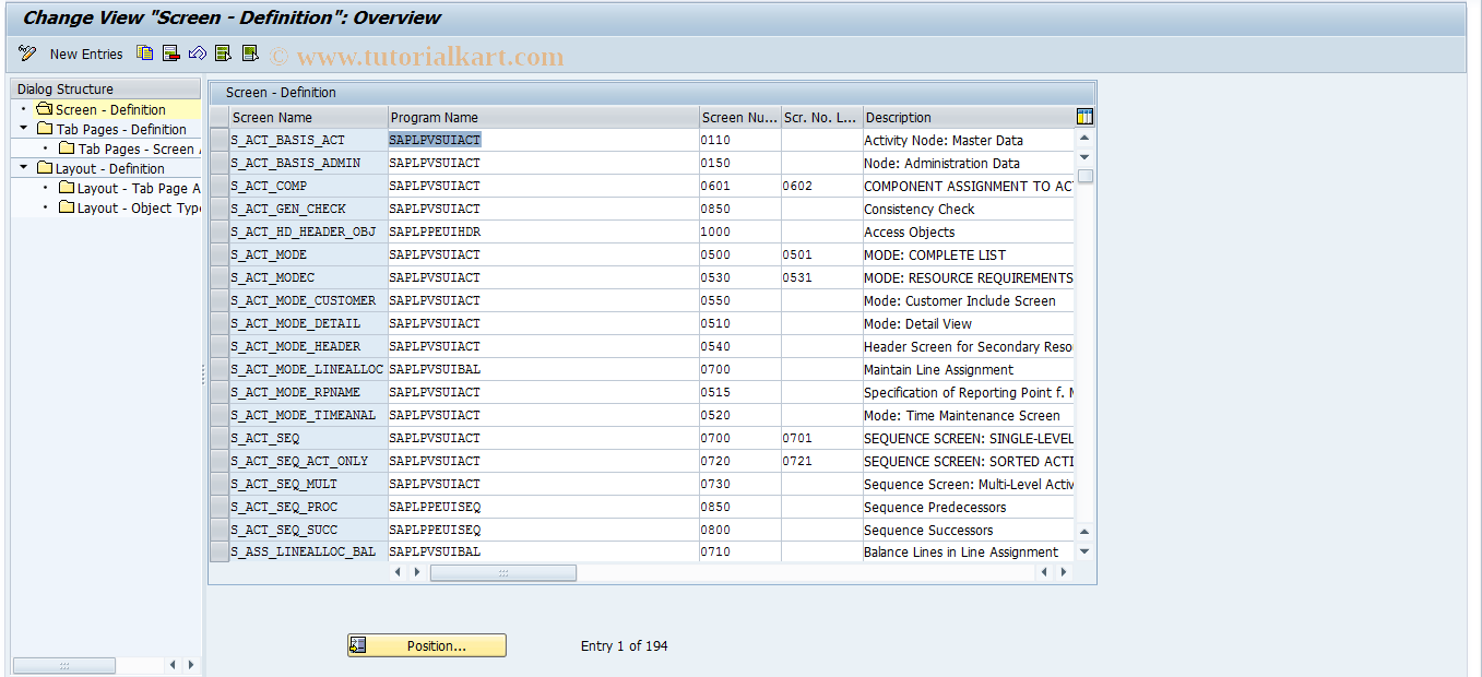 SAP TCode OPPE12 - Tabs: iPPE Workbench Professional