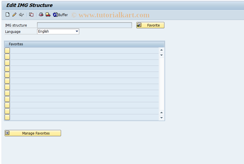 SAP TCode OPS - Customizing for Project System