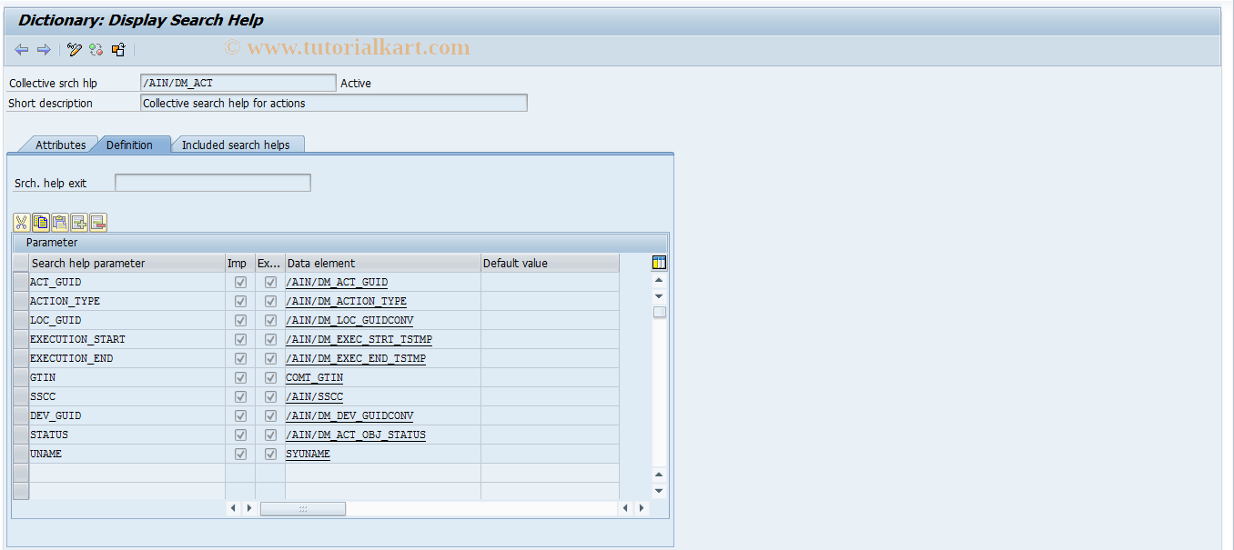 SAP TCode OQ49 - Routing matchcode