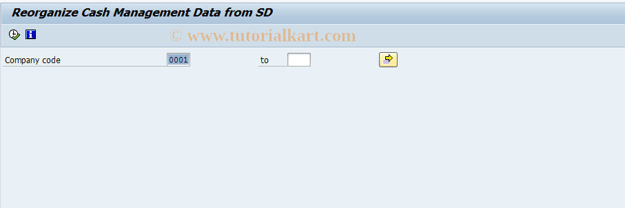 SAP TCode OT69 - Reorganize CM data from orders