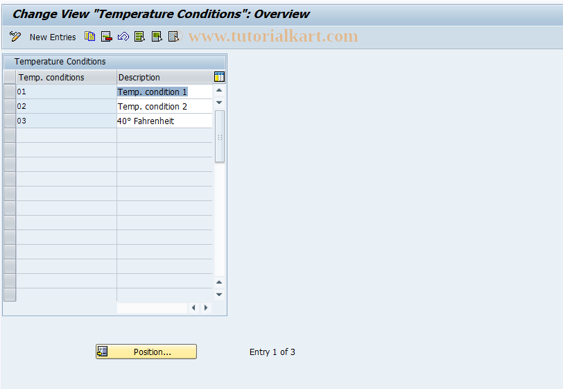 SAP TCode OVT2 - SD Table 143