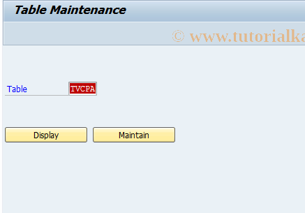 SAP TCode OVV0 - C SD Tab. TVCPA  Order Copying Rule