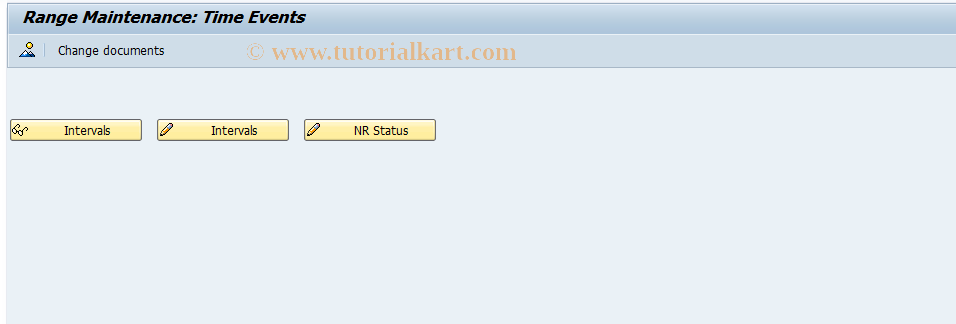 SAP TCode PA06 - Number Range Maintenance: PD_SEQ_NR