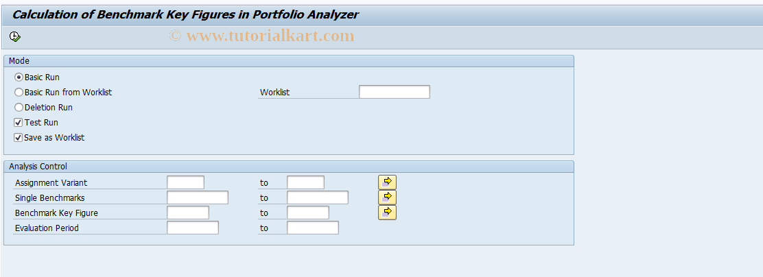 SAP TCode PAEPBM - Procedure for Final Results: PA