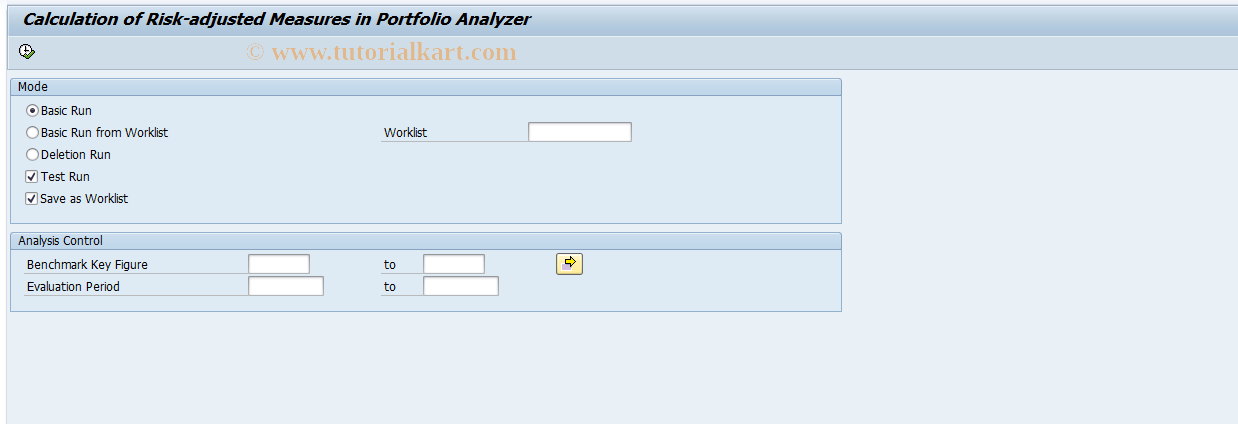 SAP TCode PAEPBM_RATIO - Ratio Key Figues: Final Results