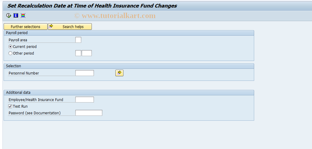 SAP TCode PC00_M01_USVAD0 - Set Retro Account g Date for HI Changes