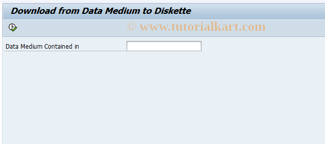 SAP TCode PC00_M01_UTSVDD - Download Data Medium to Disk