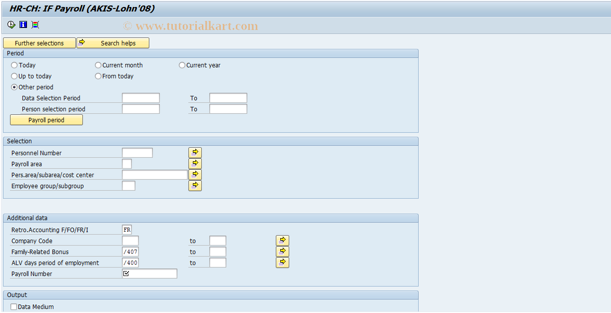 SAP TCode PC00_M02_LIKA2 - IF Annual Payroll (AKIS-Lohn'08)