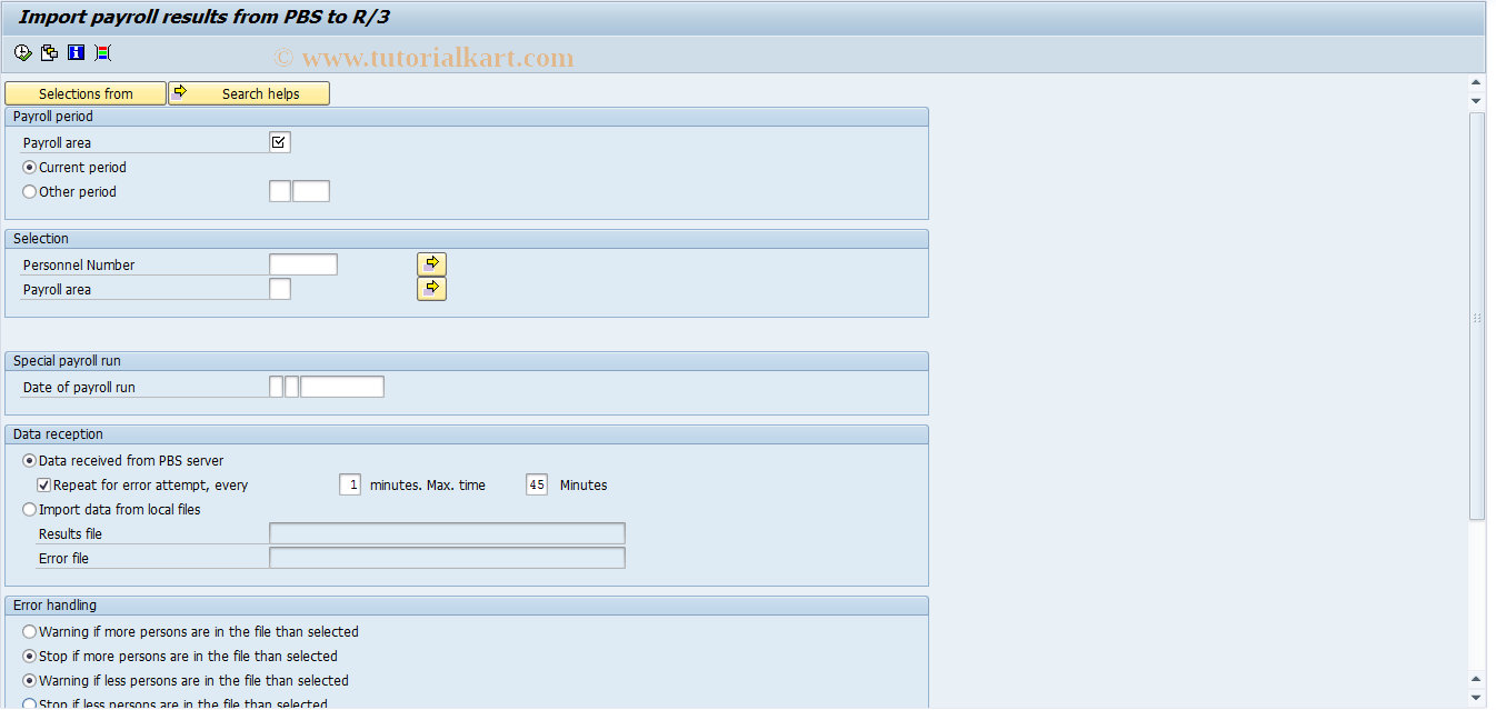 SAP TCode PC00_M09_CIMPM - Receive net from PBS 09