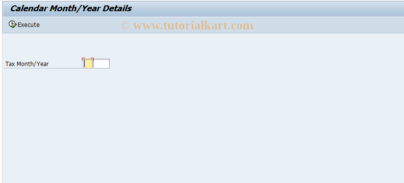 SAP TCode PC00_M14_CM59 - Record Receipt Number of Tax Office