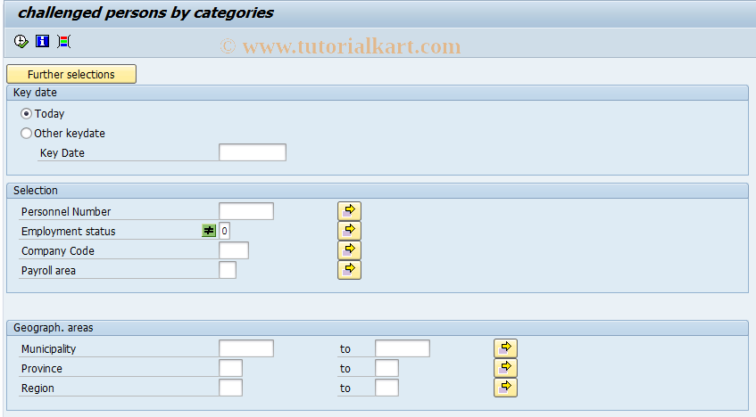 SAP TCode PC00_M15_CNTDISXCAT - Challenged employees by category