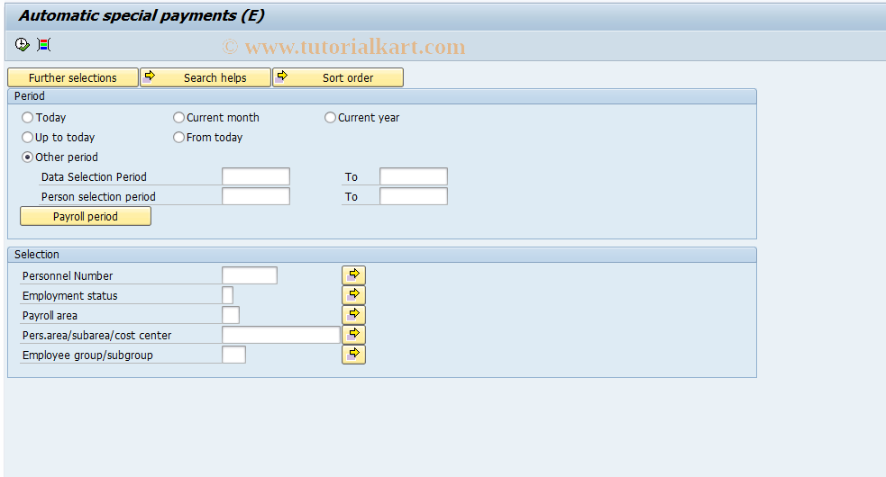 SAP TCode PC00_M15_RPCSPXI1 - RPCSPXI1