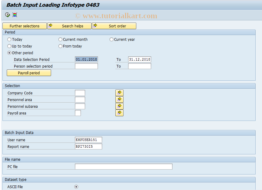 SAP TCode PC00_M15_RPI730I5 - Batch Input for 730 2008