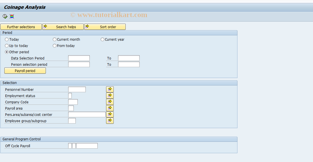 SAP TCode PC00_M16_RPCMLIW0 - RPCMLIW0