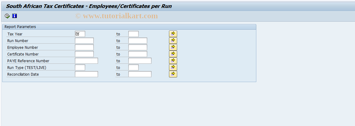 SAP TCode PC00_M16_RPCTCEW0 - RPCTCEW0