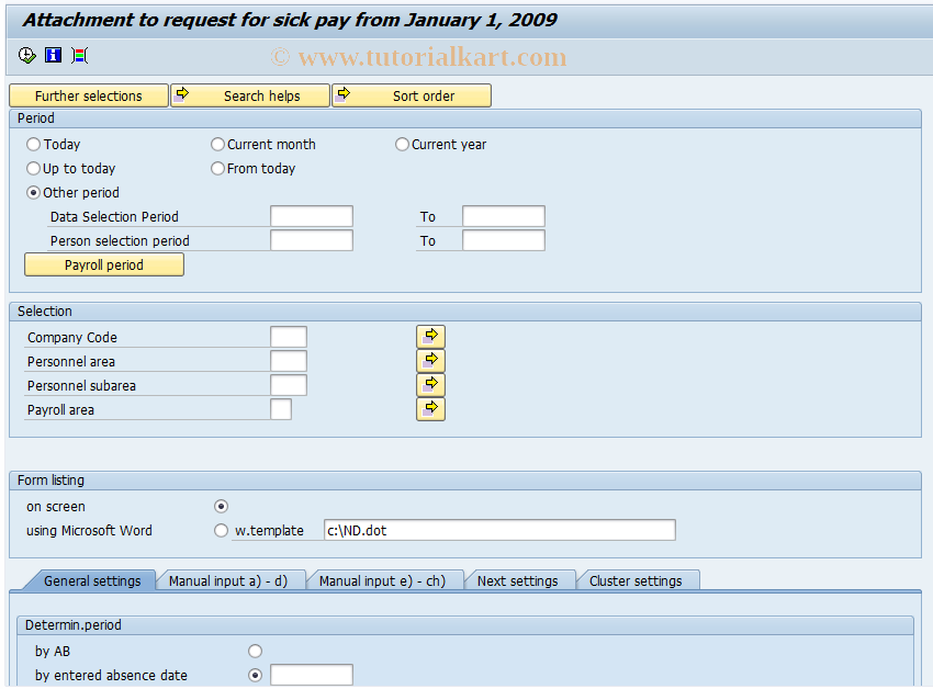 SAP TCode PC00_M18_RPCDNPT9 - Attachment to sick pay request 1/09