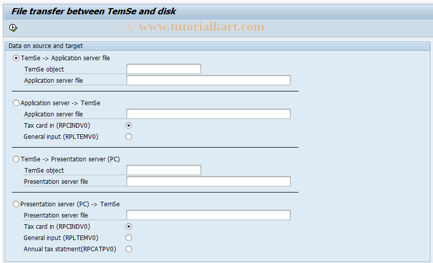 SAP TCode PC00_M20_LTEM - 2-month rpt-Transfer to file 20