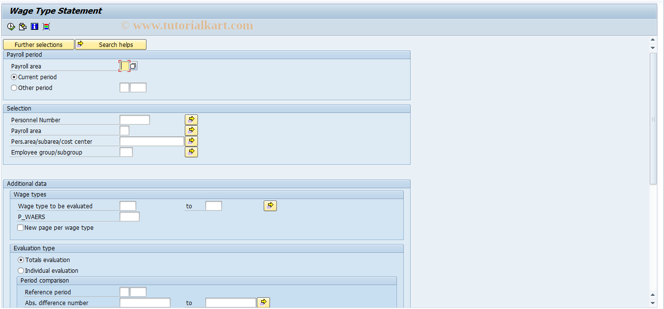 SAP TCode PC00_M21_CLGA - Query by title