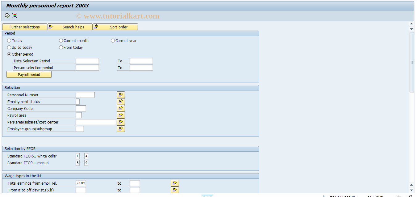 SAP TCode PC00_M21_RPCSTMHG2 - PC00_M21_RPCSTMHG2