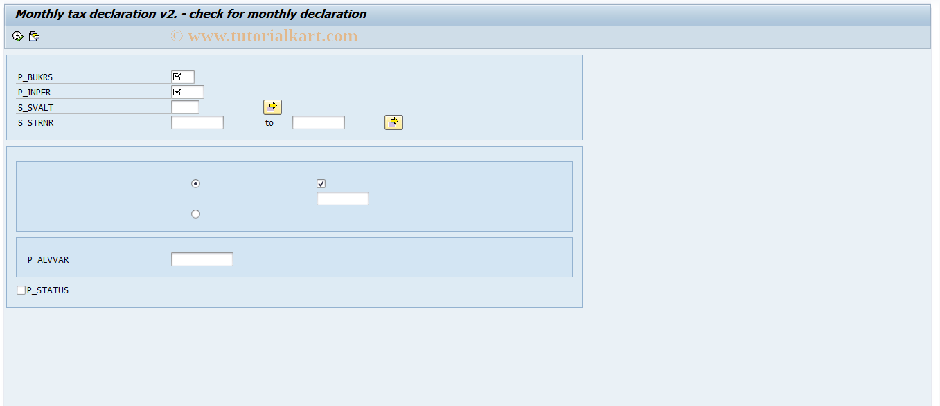 SAP TCode PC00_M21_RPLVAEH0 - Monthly return V2, check pr. monthly