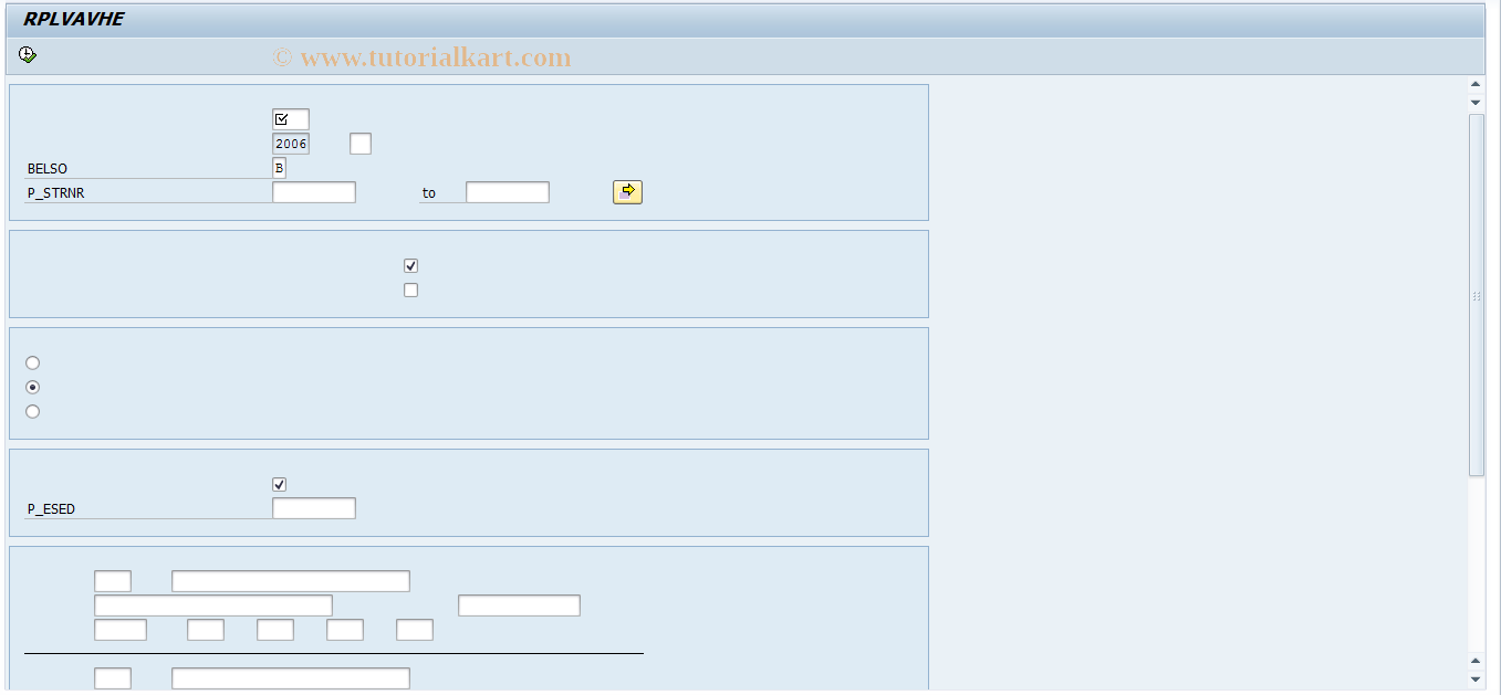 SAP TCode PC00_M21_RPLVAVHE - Monthly return V2, annual comparison jrn.