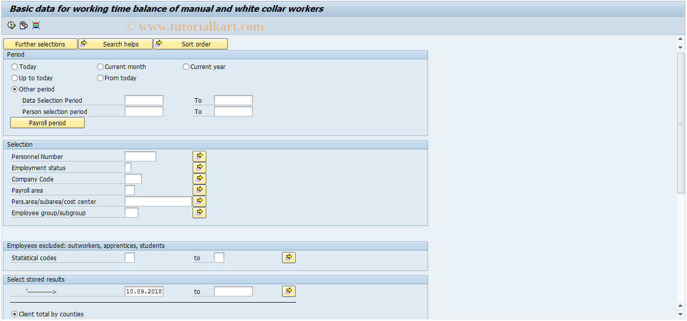 SAP TCode PC00_M21_RPSLAMH1 - PC00_M21_RPSLAMH1