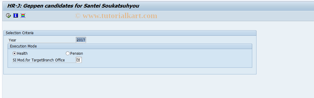 SAP TCode PC00_M22_CSIG_IKATU - Soukatsu-hyou for August (Ikkatsu)