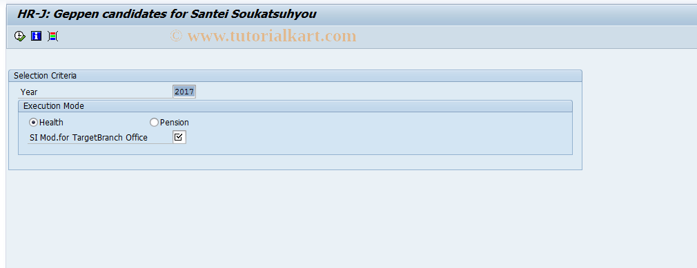 SAP TCode PC00_M22_CSIG_TKO - Soukatsu-hyou for August (Tokyo)