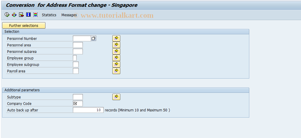 SAP TCode PC00_M25_RPU006R0 - RPU006R0