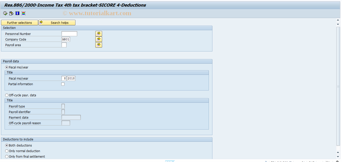 SAP TCode PC00_M29_CDGI1 - RG 4110 interface 29