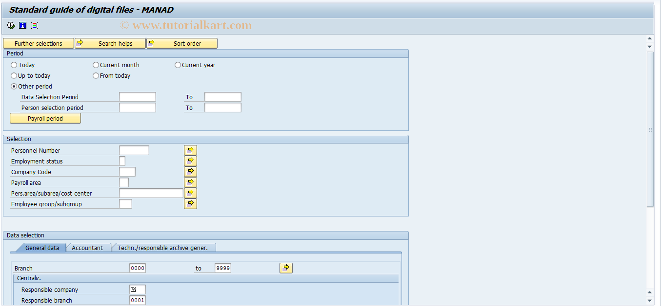 SAP TCode PC00_M37_MANAD - MANAD - standard guide digital files