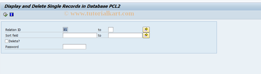 SAP TCode PC00_M43_CDAP - Delete Advance Payment 43