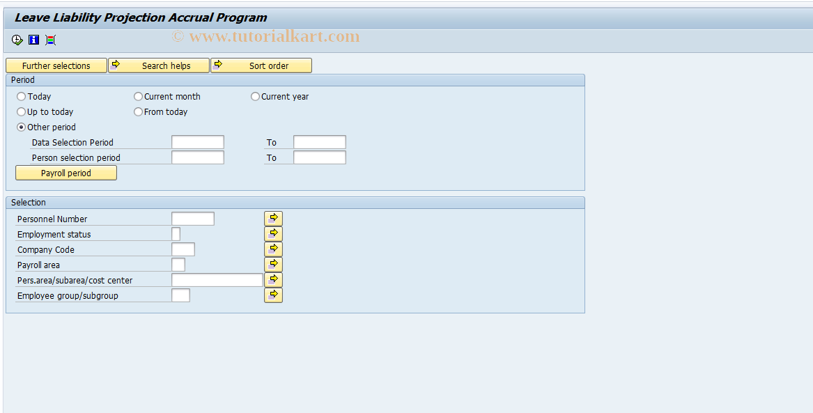 SAP TCode PC00_M43_HNZCLVP0 - HNZCLVP0