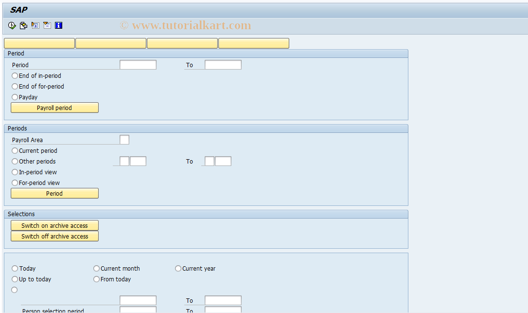 SAP TCode PC00_M44_CEDT_ELETTR - Remuneration statement as eLetter