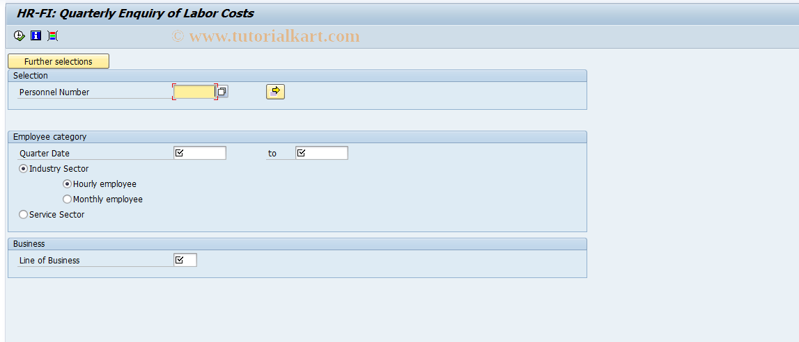 SAP TCode PC00_M44_LCST - Labor Cost Statistics