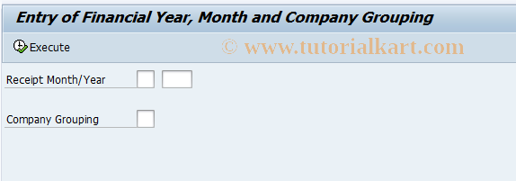 SAP TCode PC00_M48_SBRU - Bank Receipt Updation Utility