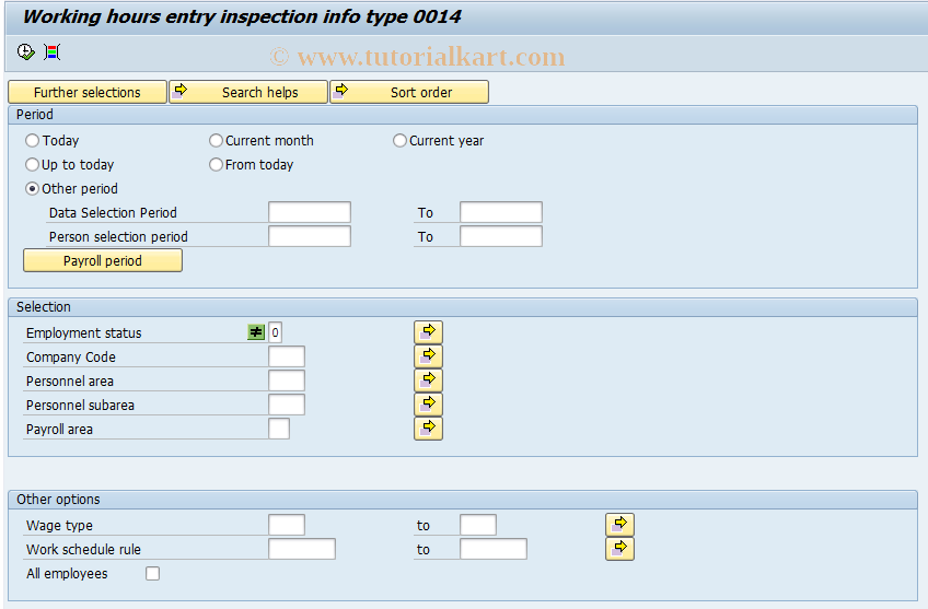 SAP TCode PC00_M58_CPUR1 - Bank Details