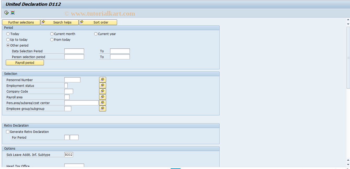 SAP TCode PC00_M61_CDEC1 - Report HROCDEC1