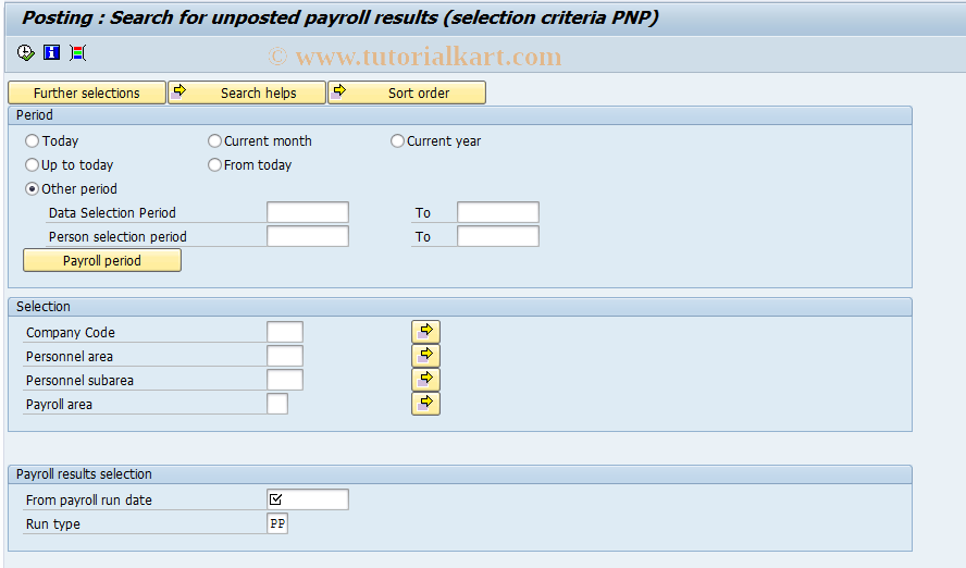 SAP TCode PC00_M99_CIPC_PNP - Check Completeness of Posting