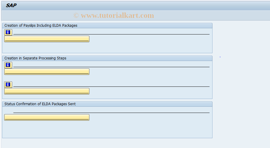 SAP TCode PCALZ - HR AT Joint Payslip