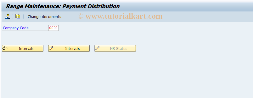 SAP TCode PDNO - Number Range Maintenance: FMPD