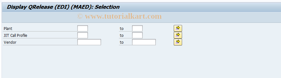 SAP TCode PJNK3 - Display Condition: JIT Call